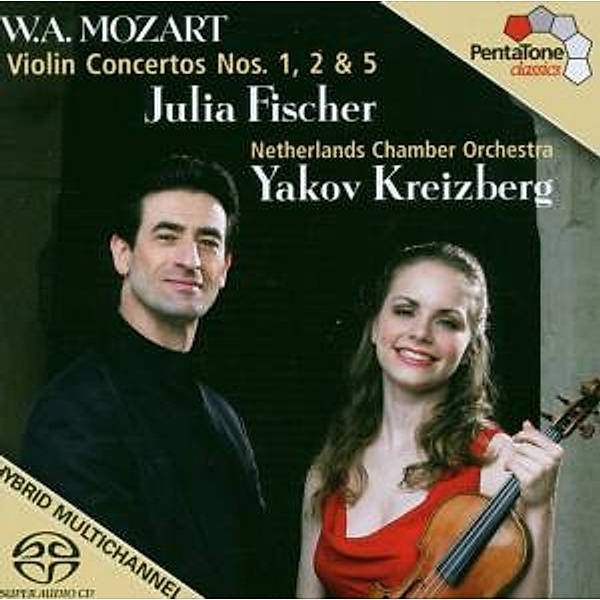 Violinkonzerte 1,2 & 5, Julia Fischer, Kreizberg, Nko