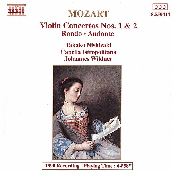 Violinkonzerte 1+2/Rondo/+, Nishizaki, Wildner, Cib