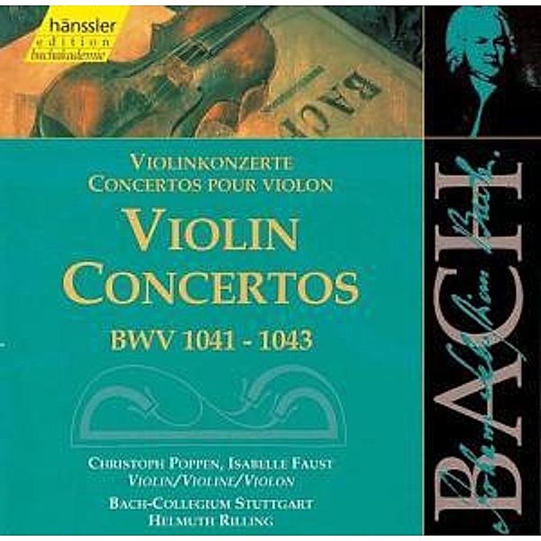 Violinkonzerte 1-3, Johann Sebastian Bach