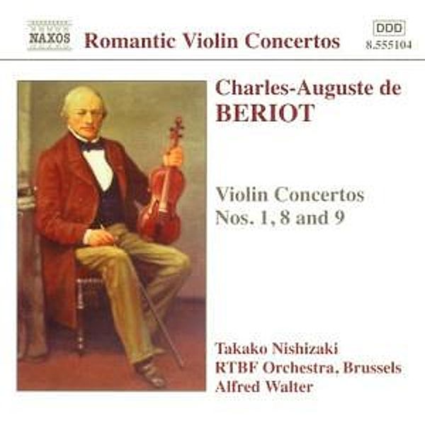 Violinkonzerte 1,8+9, Nishizaki, Walter, RTBF SO