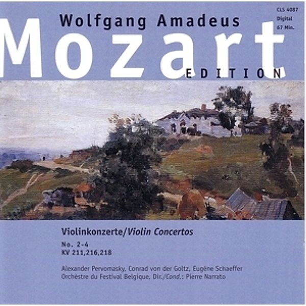 Violinkonzerte 2-4, W.a. Mozart