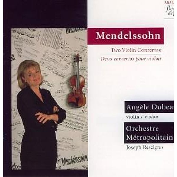 Violinkonzerte, Dubeau, Orchestre Metropolitain