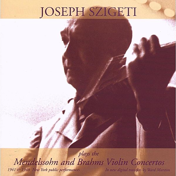 Violinkonzerte, Szigeti, Walter, Mitropoulos, Philharmonic