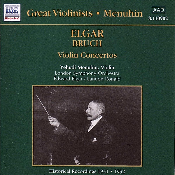 Violinkonzerte, Menuhin, Elgar, Ronald, Lso