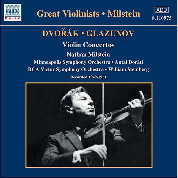 Violinkonzerte, Nathan Milstein, Dorati, Steinbe