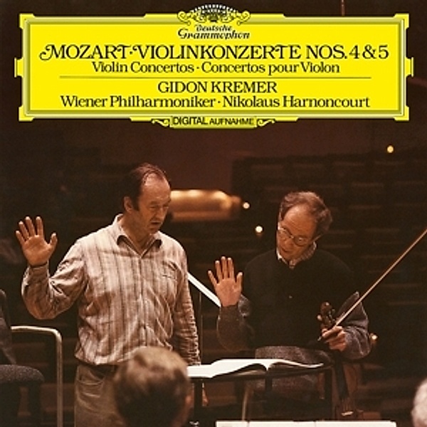 Violinkonzerte 4 & 5 (Vinyl), Gidon Kremer, Nikolaus Harnoncourt, Wp