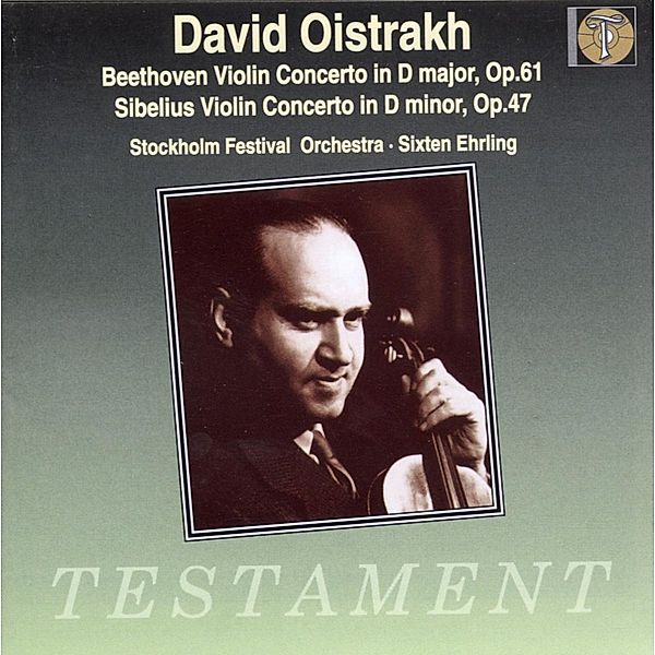 Violinkonzerte Op.61/Op.47, D.-Violine Oistrach