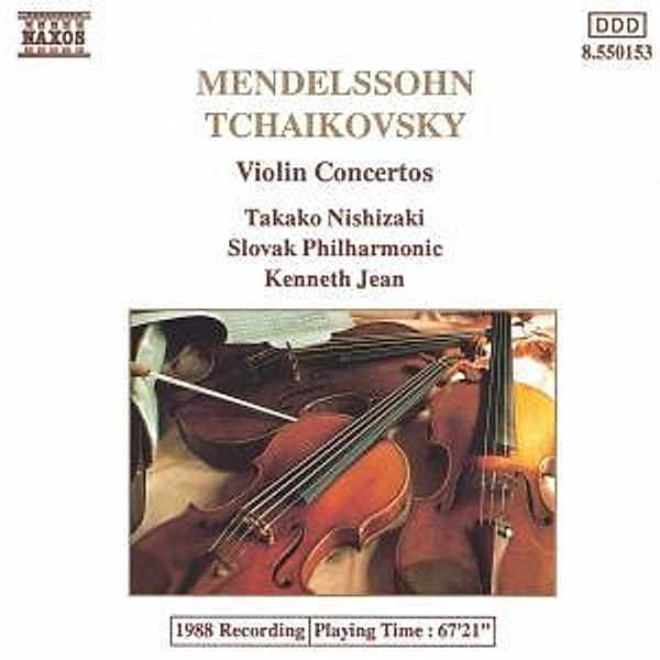 Violinkonzerte Op.64+Op.35, Nishizaki, Jean, Slowak.Philh.