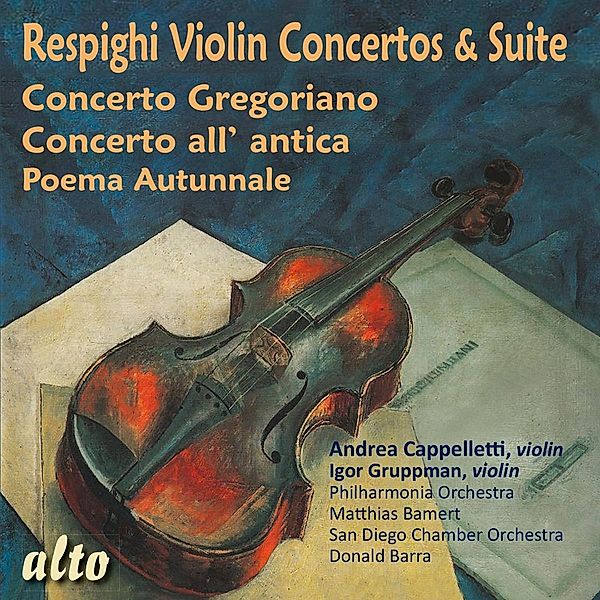 Violinkonzerte & Poema autumnale, Cappelletti, Gruppman, Bamert, Philharmonia, San Diego