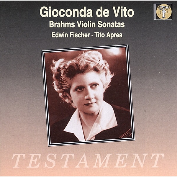 Violinsonaten 1-3, Gioconda De Vito