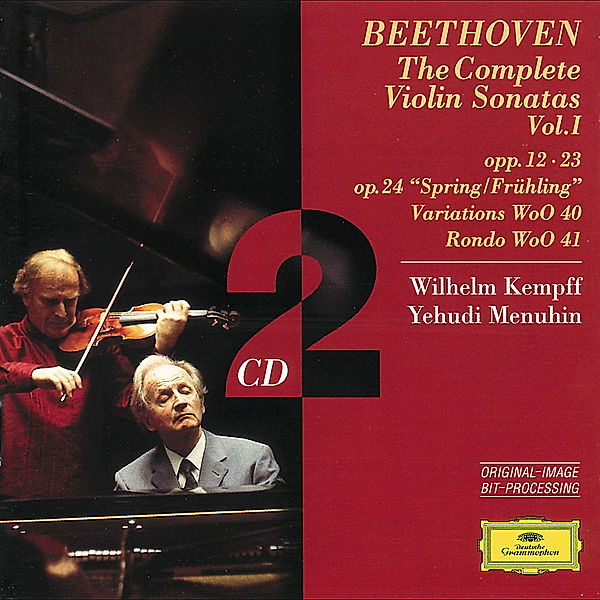Violinsonaten 1-5/Variationen/Rondo, Wilhelm Kempff, Yehudi Menuhin