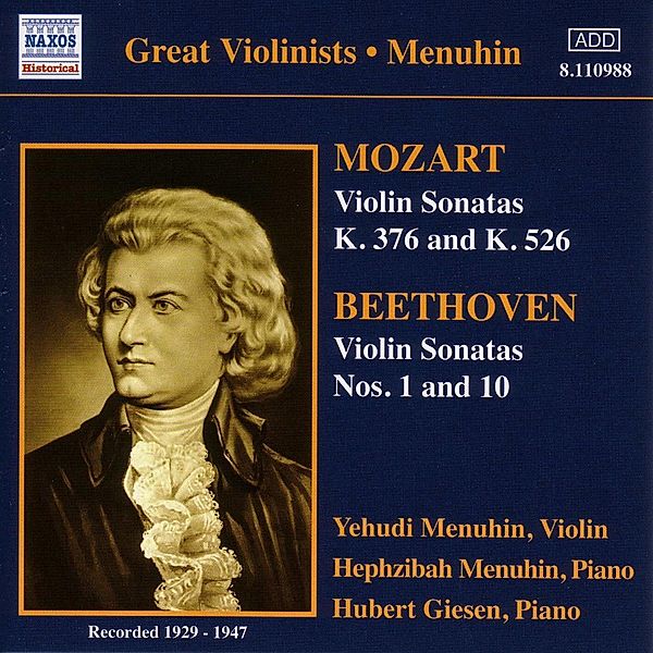 Violinsonaten, Y. Menuhin, H. Menuhin, Giesen