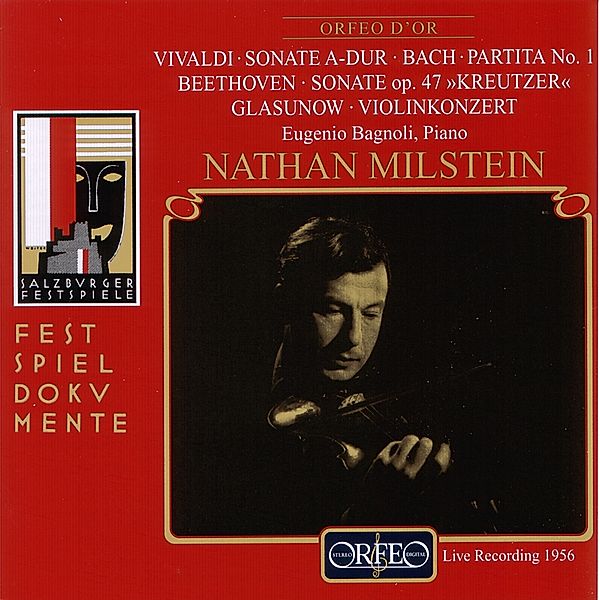 Violinsonaten R 31/Op.47/Partita Bwv 1002/+, Milstein, Bagnoli