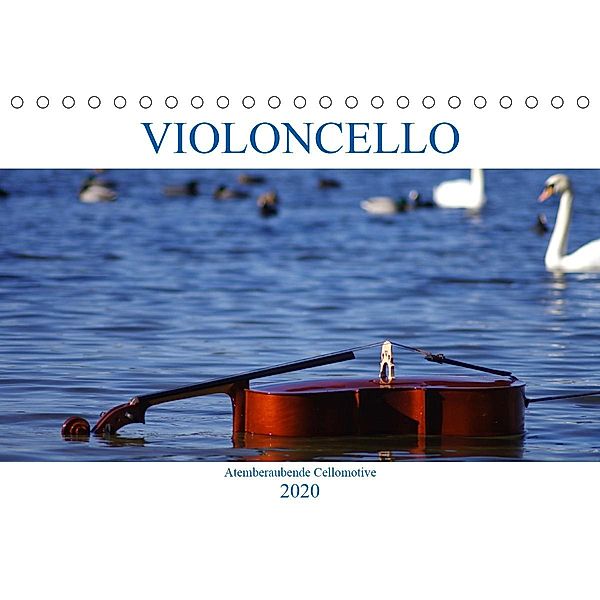 VIOLONCELLO - atemberaubende Cellomotive (Tischkalender 2020 DIN A5 quer), Daniel Hoffmann