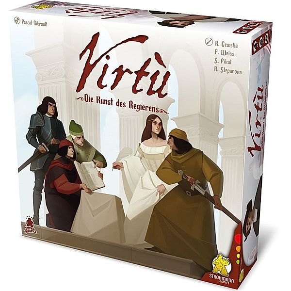 Asmodee, Strohmann Games Virtù, Pascal Ribrault