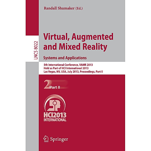 Virtual, Augmented and Mixed Reality: Systems and Applications.Pt.II