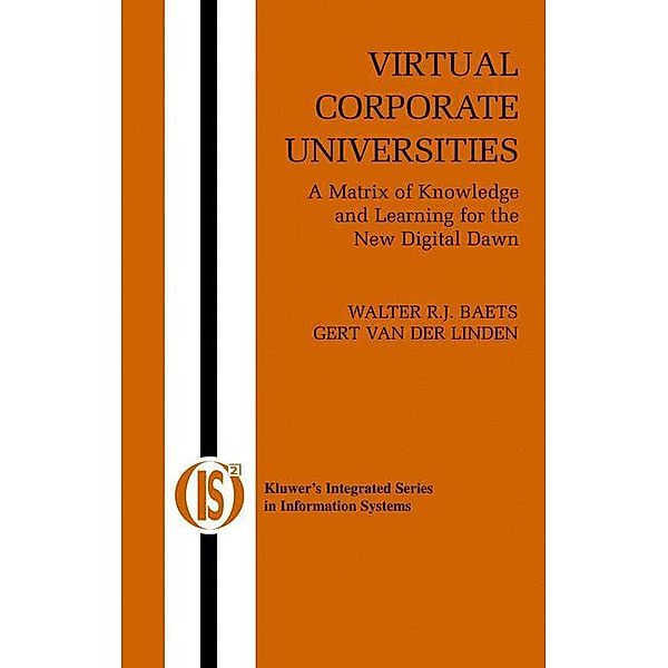 Virtual Corporate Universities, Gert van der Linden, Walter R. J. Baets