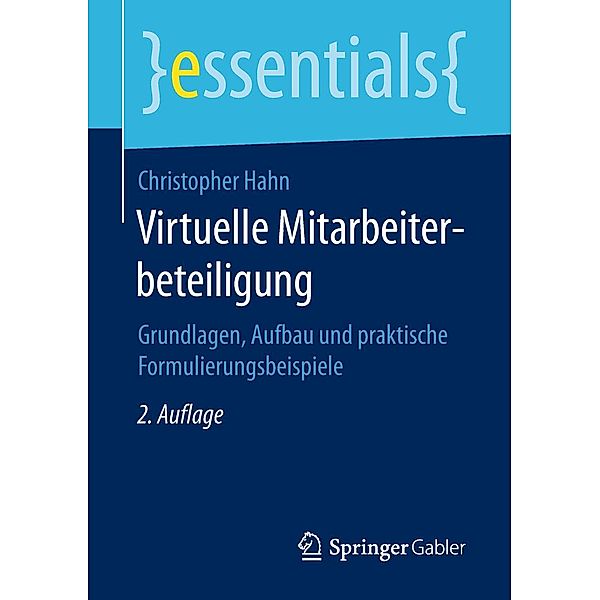 Virtuelle Mitarbeiterbeteiligung / essentials, Christopher Hahn