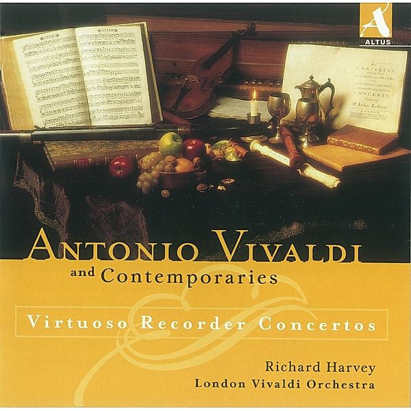 Virtuose Blockflötenkonzerte, Richard Harvey, London Vivaldi Orchestra