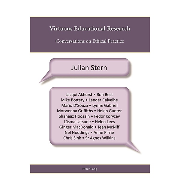 Virtuous Educational Research, Julian Stern