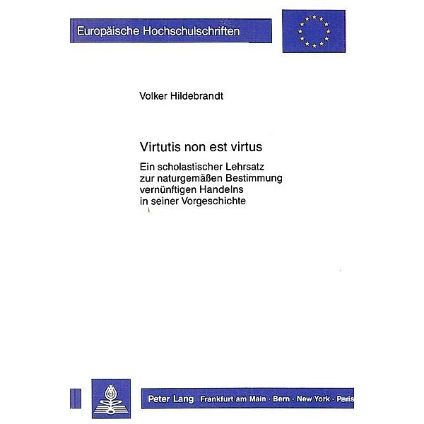 Virtutis non est virtus, Volker Hildebrandt