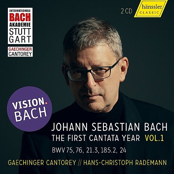 Vision.Bach Vol.1 - The First Cantata Year, Gaechinger Cantorey, H.-C. Rademann