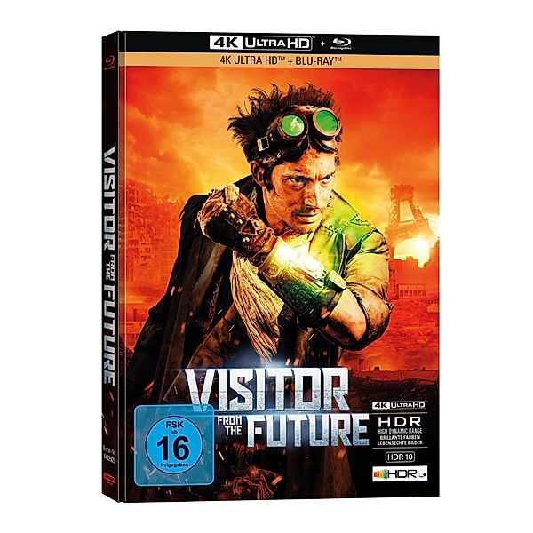 Visitor from the Future - 2-Disc Limited Collector's Edition im Mediabook (4K Ultra HD), François Descraques