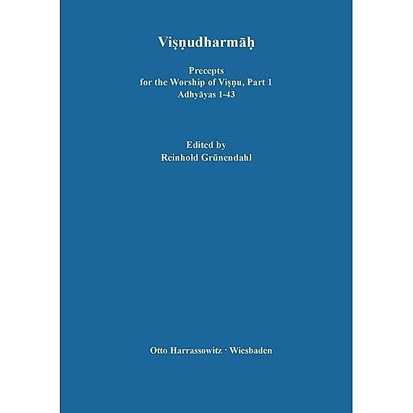 Visnudharmah / Part 1 / Visnudharmah.Pt.1