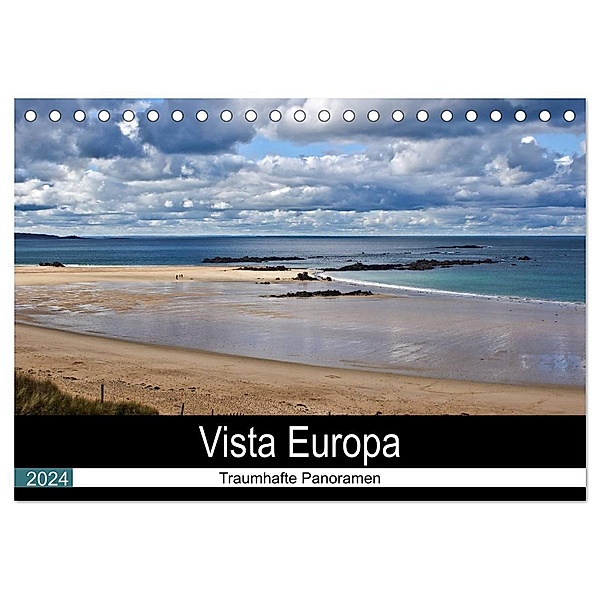 Vista Europa - Traumhafte Panoramen (Tischkalender 2024 DIN A5 quer), CALVENDO Monatskalender, Thomas Becker