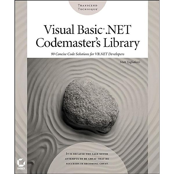 Visual Basic .NET Codemaster's Library, Matt Tagliaferri
