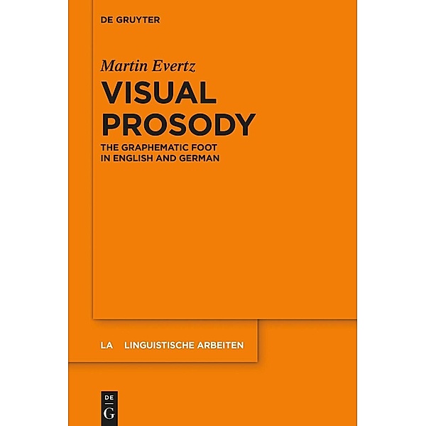 Visual Prosody / Linguistische Arbeiten Bd.570, Martin Evertz