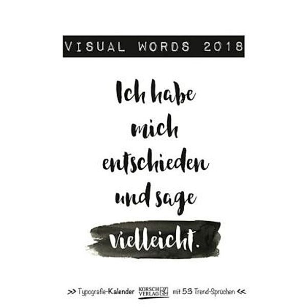 Visual Words 2018