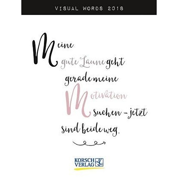 Visual Words 2018
