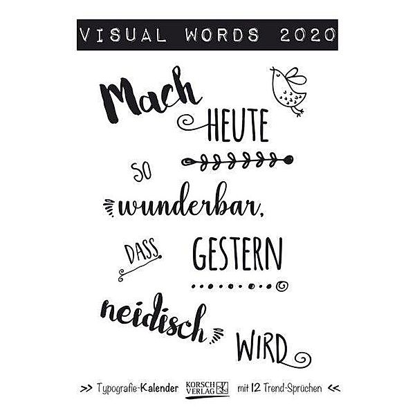 Visual Words 2020