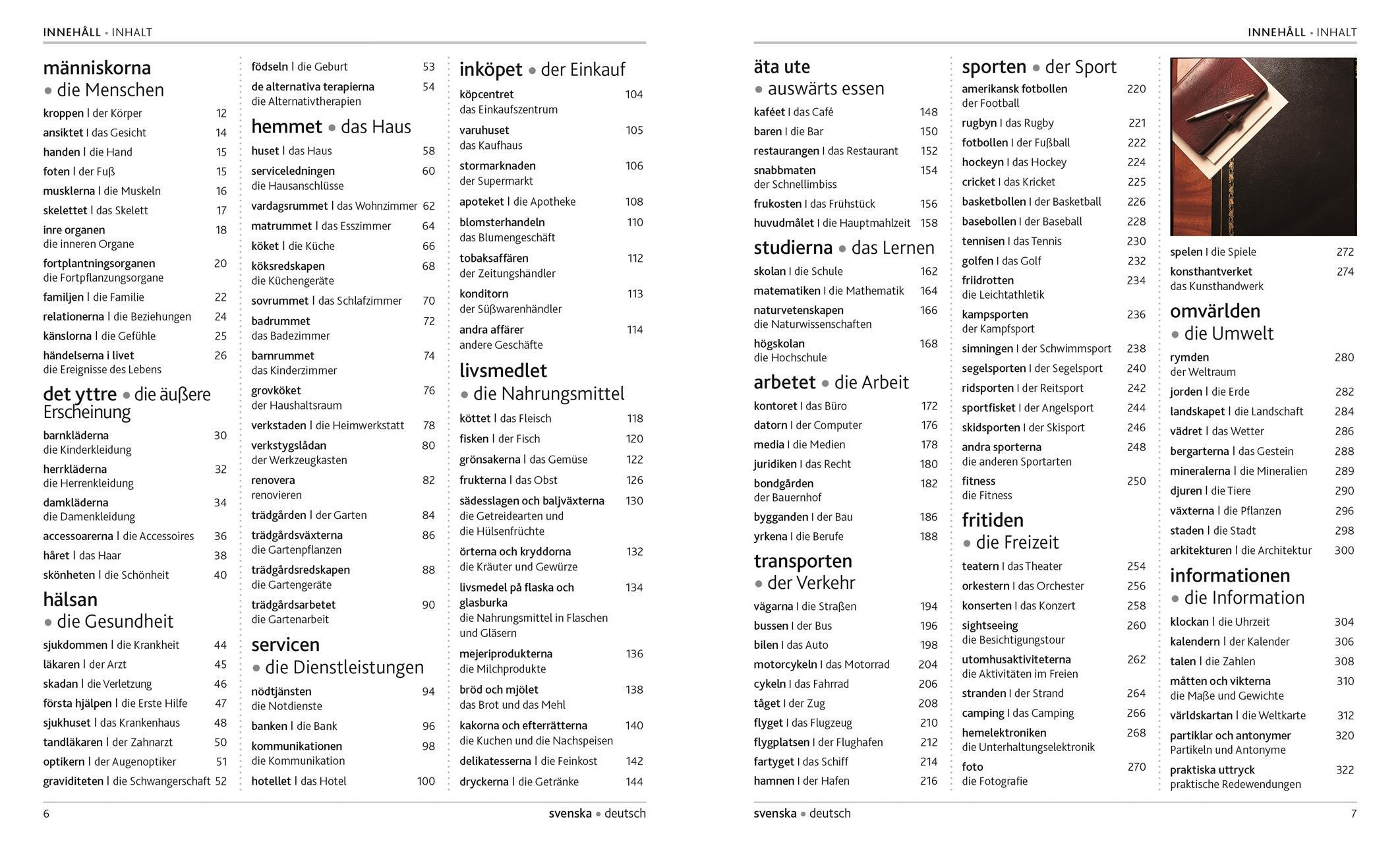 Visuelles Wörterbuch Schwedisch Deutsch . Buch versandkostenfrei 