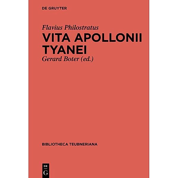Vita Apollonii Tyanei / Bibliotheca scriptorum Graecorum et Romanorum Teubneriana