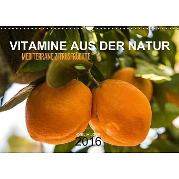 VITAMINE AUS DER NATUR (Wandkalender 2016 DIN A3 quer), Axel Hilger