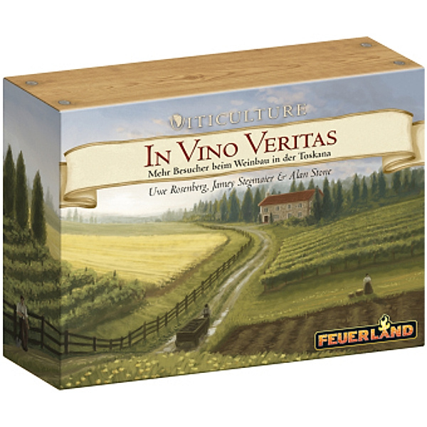 Viticulture - In Vino Veritas (Spiel-Zubehör), Uwe Rosenberg, Jamey Stegmaier, Alan Stone
