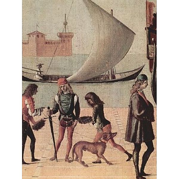 Vittore Carpaccio - Ankunft der englischen Gesandten am Hof des Königs der Bretagne - 100 Teile (Puzzle)