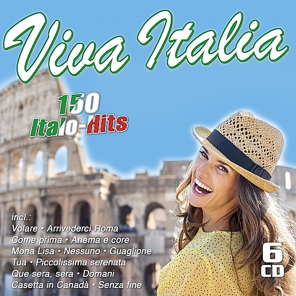 Viva Italia - 150 Italo-Hits (Originalaufnahmen), Diverse Interpreten