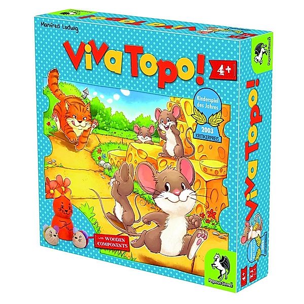 Pegasus Spiele Viva Topo, englische Ausgabe (Kinderspiel)