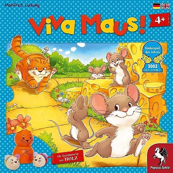 Pegasus Spiele Viva Topo! (Kinderspiel), Manfred Ludwig