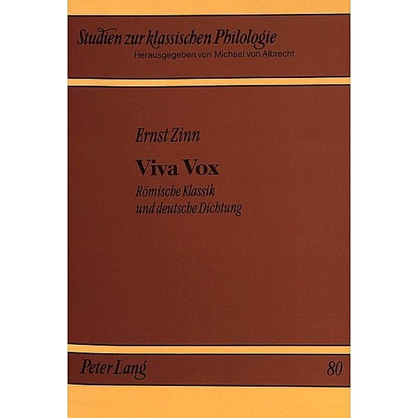 Viva Vox, Michael von Albrecht
