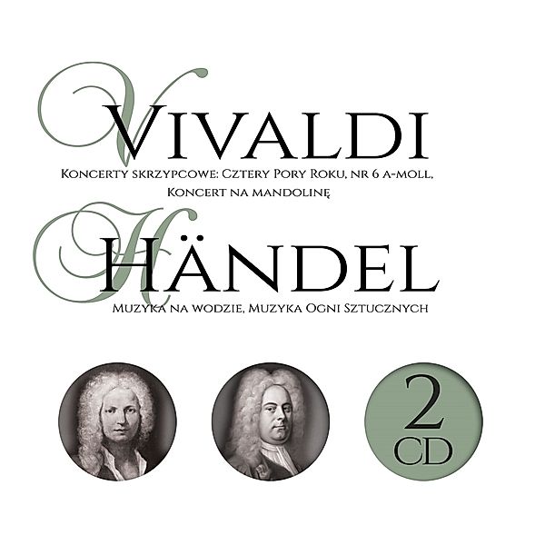 Vivaldi / Händel 2CD, Wielcy Kompozytorzy