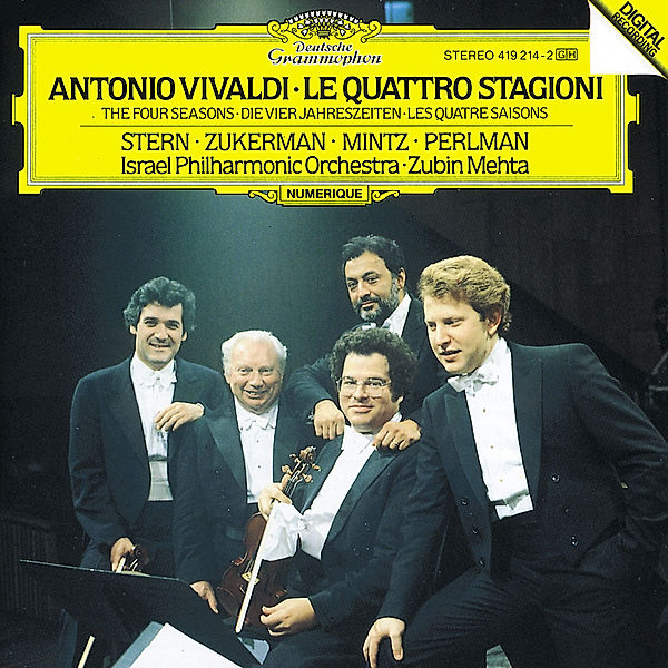 Vivaldi: Le quattro stagioni, Stern, Mintz, Metha, Ipo