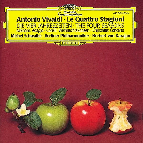 Vivaldi: Le quattro stagioni / Albinoni: Adagio / Corelli: Christmas Concerto, Michel Schwalbe, Karajan, Bp