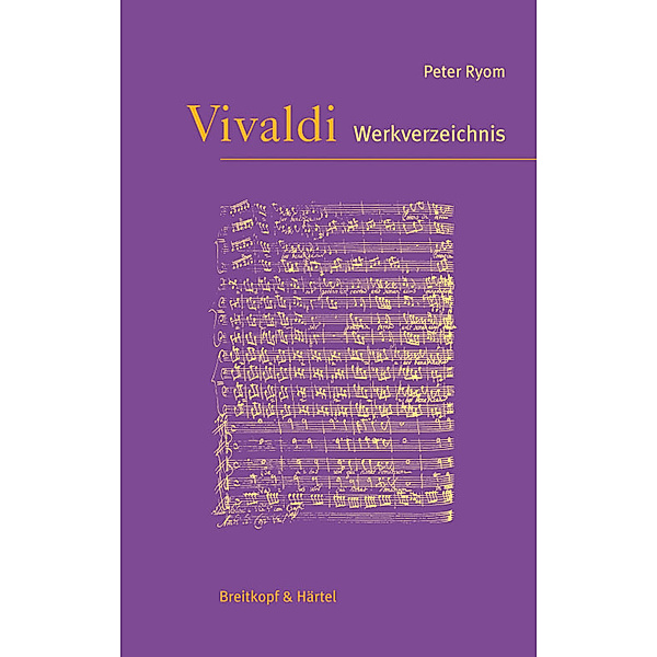 Vivaldi - Thematisch-systematisches Verzeichnis seiner Werke (RV), Vivaldi - Thematisch-systematisches Verzeichnis seiner Werke (RV)