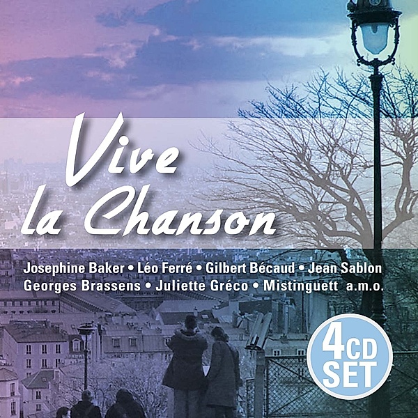 Vive la Chanson, 4 CDs, Diverse Interpreten