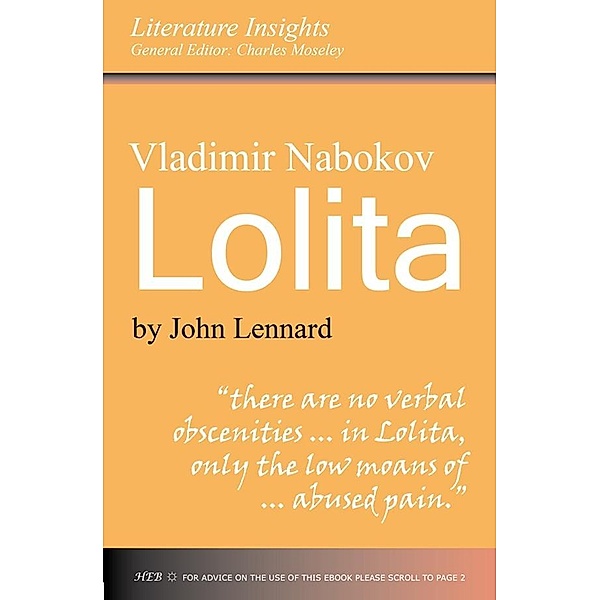 Vladimir Nabokov / Humanities-Ebooks, John Lennard