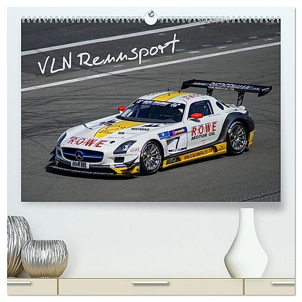 VLN Rennsport (hochwertiger Premium Wandkalender 2024 DIN A2 quer), Kunstdruck in Hochglanz, Gerhard Müller